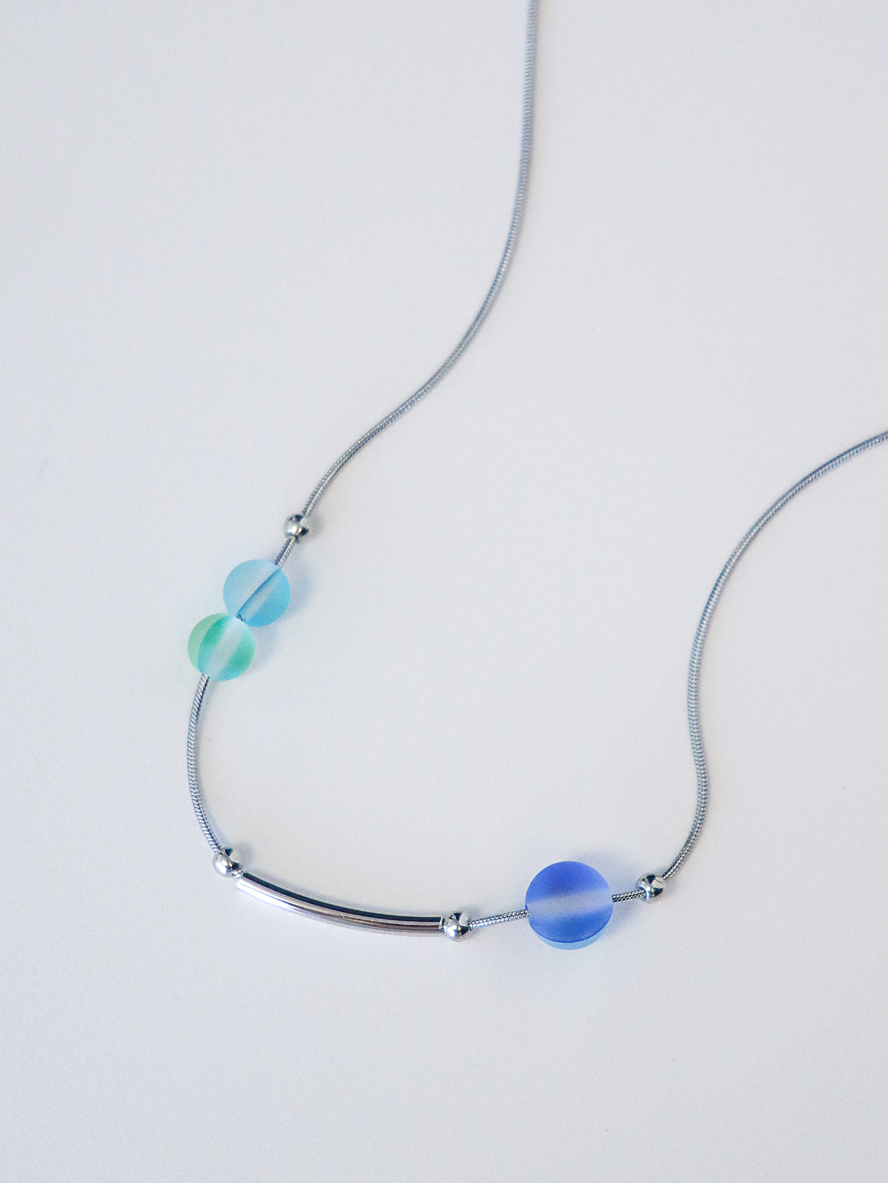 ocean beads necklace